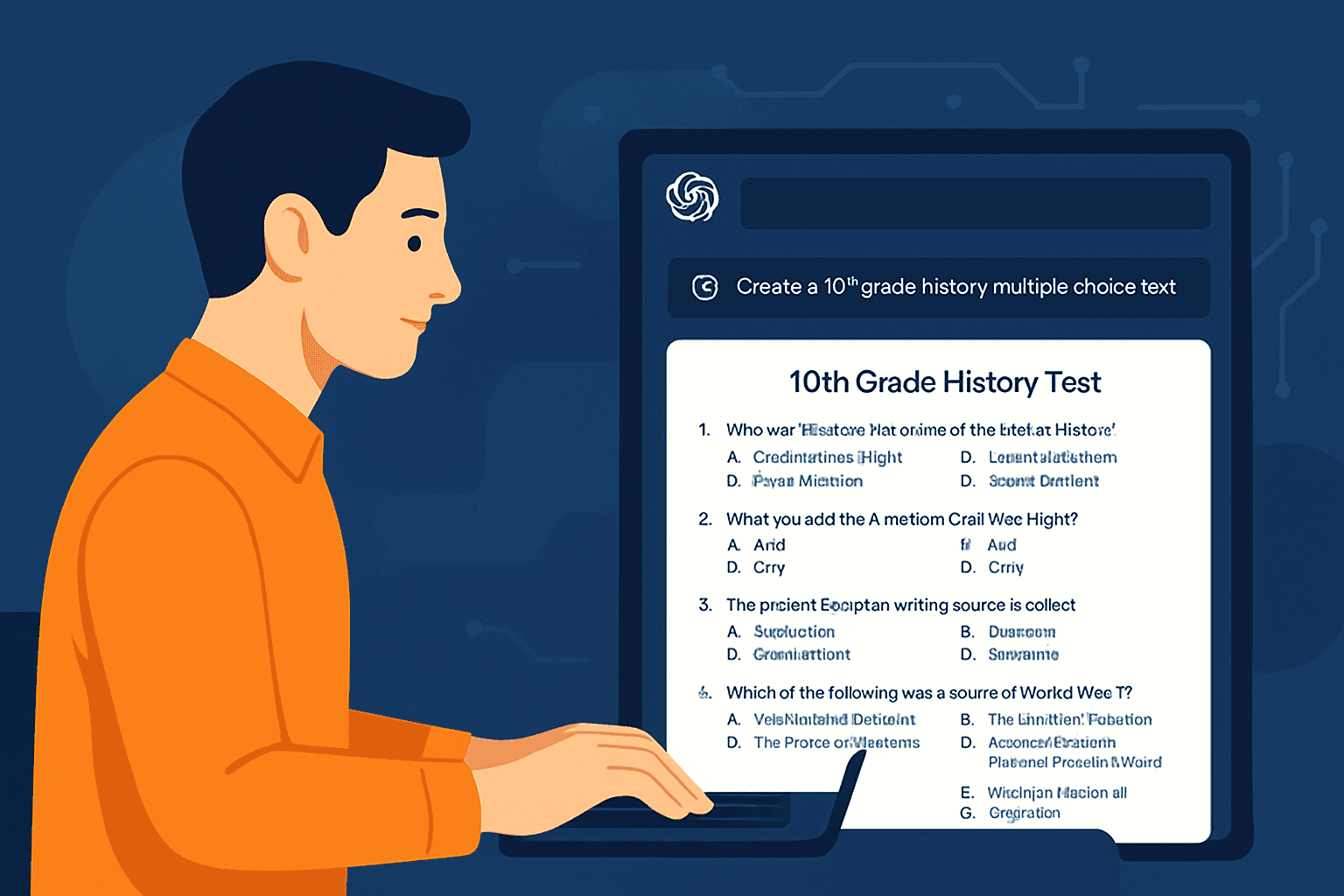 Trường Tạo Test: Xây Dựng Bài Kiểm Tra Thông Minh Với AI