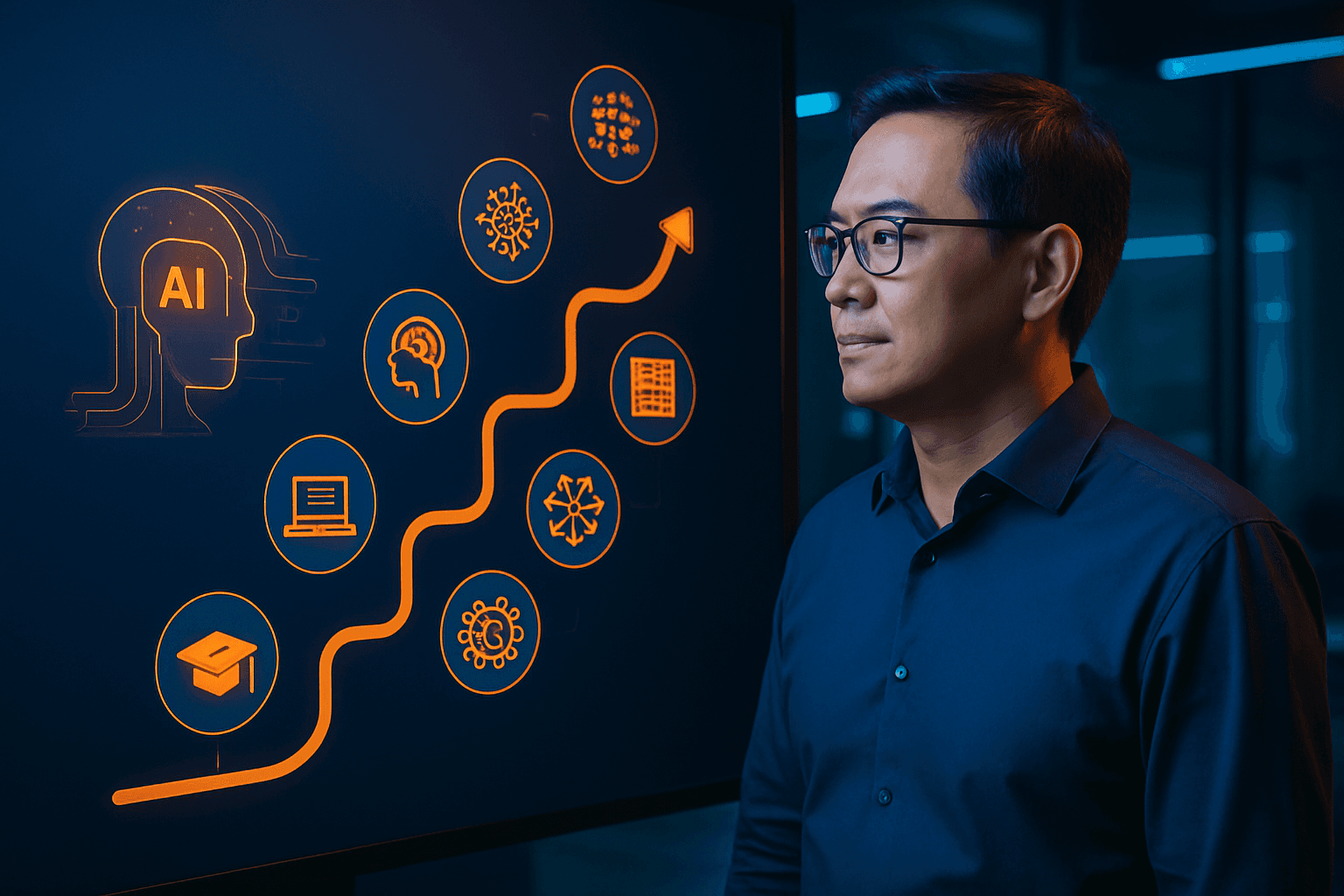Học AI Từ Cơ Bản: Lộ Trình 7 Bước Cho Người Mới Bắt Đầu