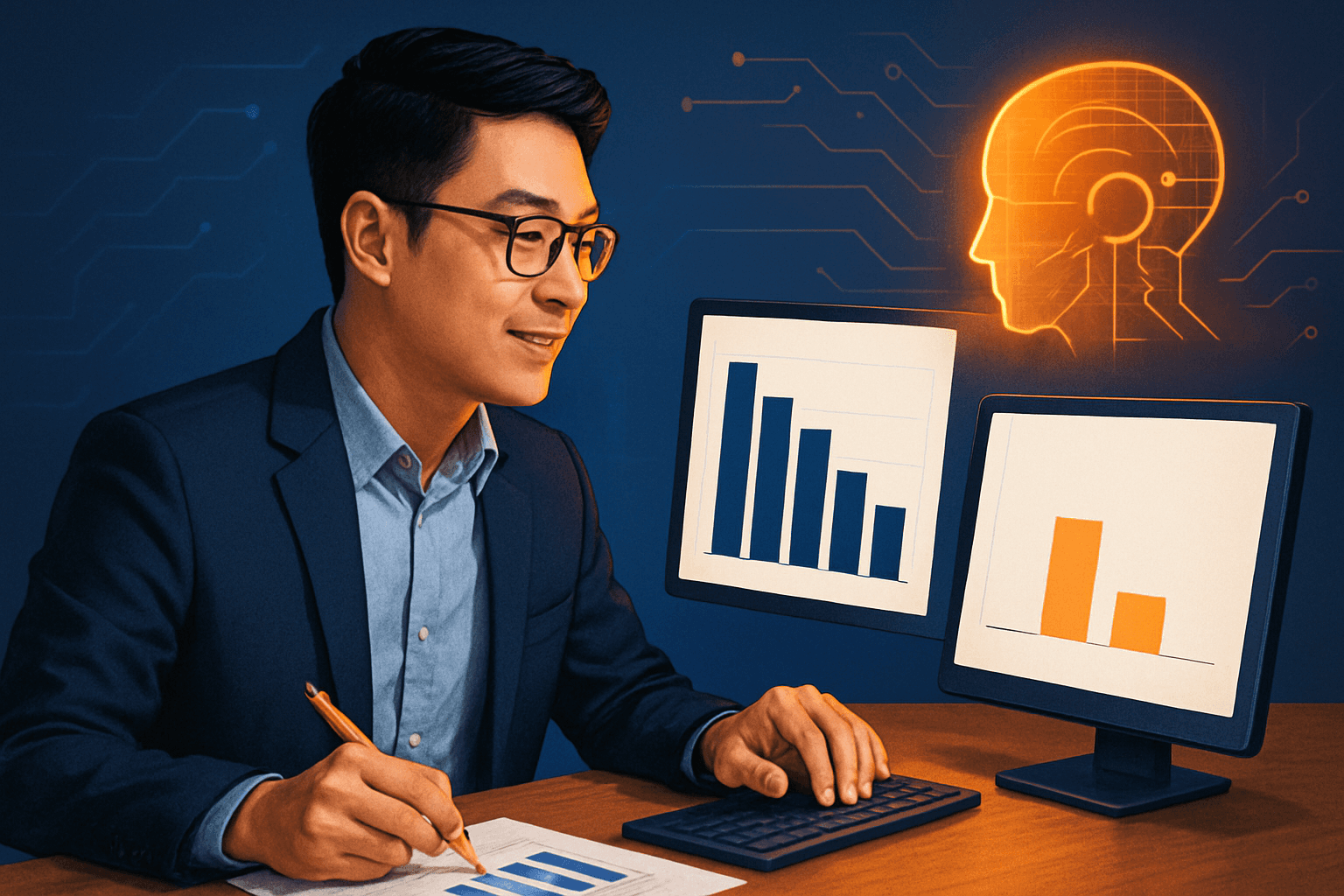 AI Phân Tích Dữ Liệu Giúp Dân Văn Phòng Tăng Năng Suất 2026